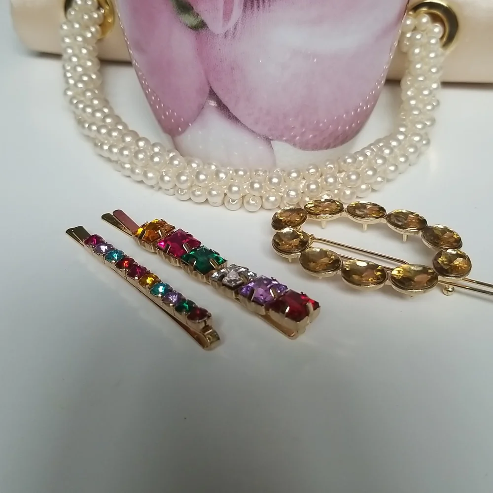 3 PC Assorted Luxe Hair Clips